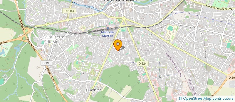 localisation de l'entreprise PLUM'RH  SAINT-PIERRE-DU-MONT