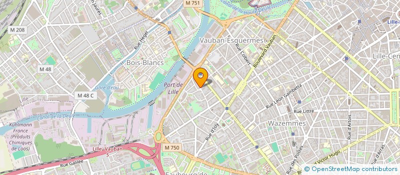 localisation de l'entreprise PLUM'ROSE à LILLE