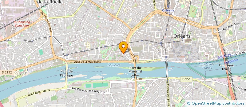 localisation de l'entreprise PLUM'SERVICES à ORLEANS