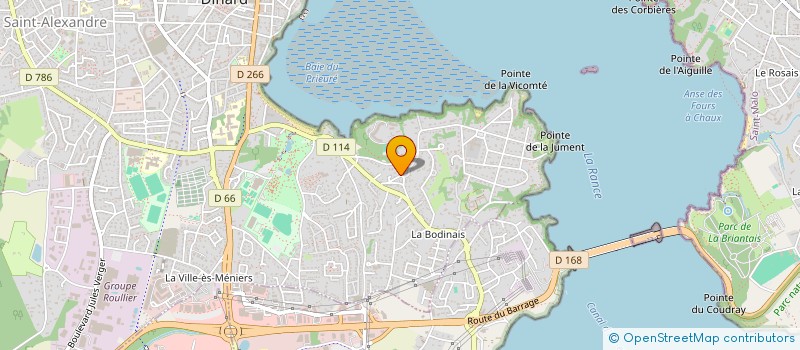 localisation de l'entreprise PLUMAG'  DINARD