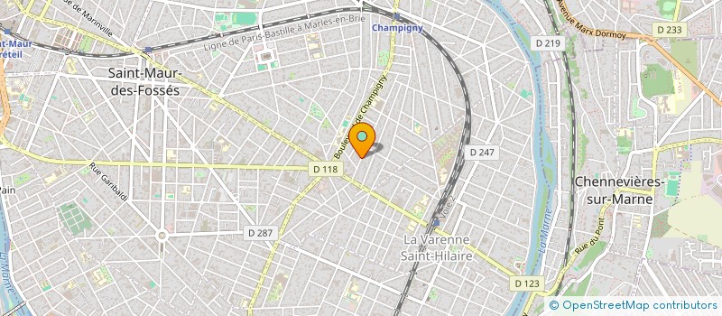 localisation de l'entreprise PLUMBAGO HOLDING à SAINT-MAUR-DES-FOSSES