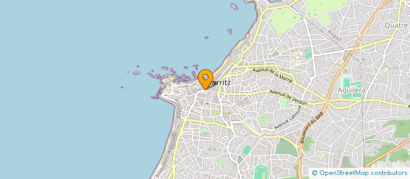 localisation de l'entreprise PLUMCOCQ-BIARRITZ à BIARRITZ