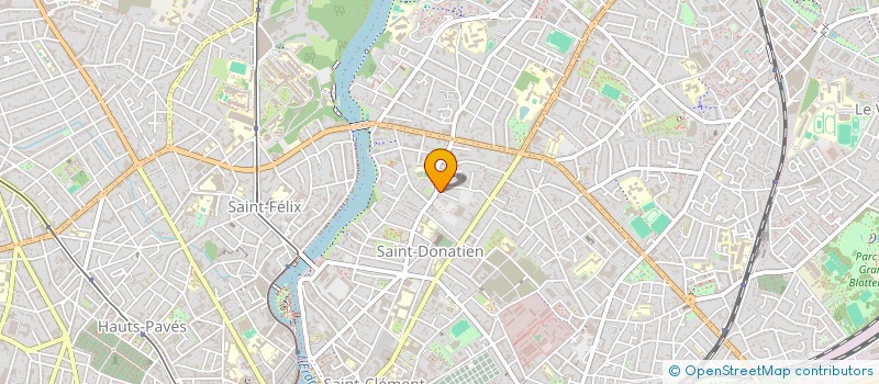 localisation de l'entreprise PLUME 44 à NANTES