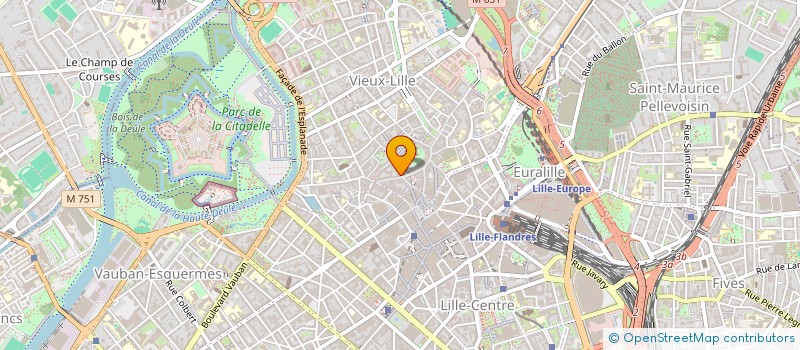 localisation de l'entreprise PLUME à LILLE