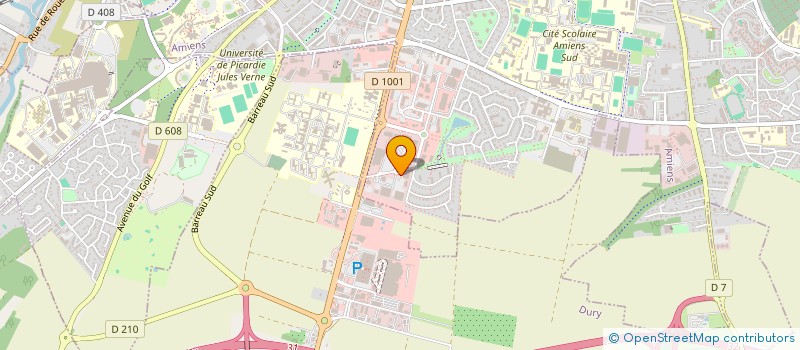 localisation de l'entreprise PLUME à AMIENS