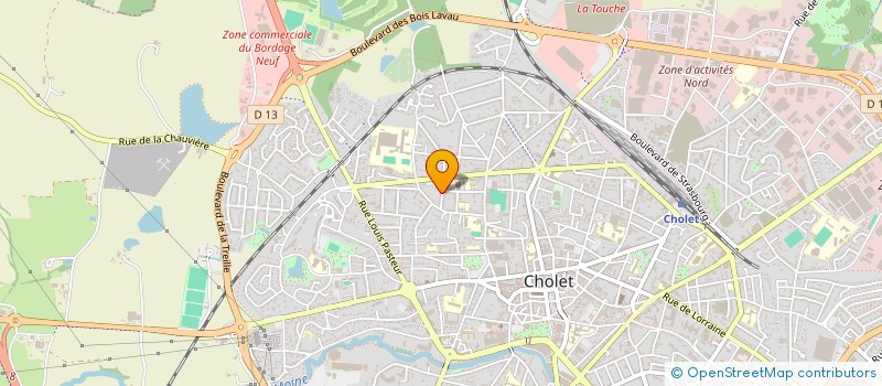 localisation de l'entreprise PLUME à CHOLET