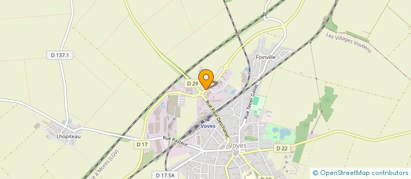 localisation de l'entreprise PLUME à LES VILLAGES VOVEENS
