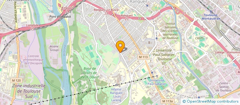 localisation de l'entreprise PLUME à TOULOUSE