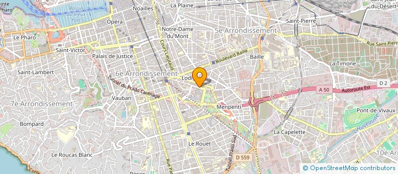 localisation de l'entreprise PLUME BLEU à MARSEILLE