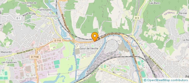 localisation de l'entreprise PLUME COMPAGNIE  PERIGUEUX