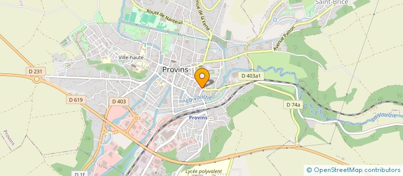 localisation de l'entreprise PLUME D'EBENE à PROVINS