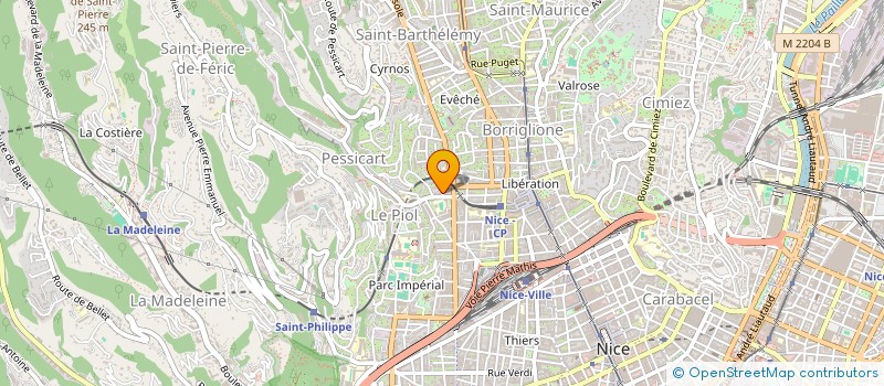 localisation de l'entreprise PLUME D'OR CONCIERGERIE  NICE