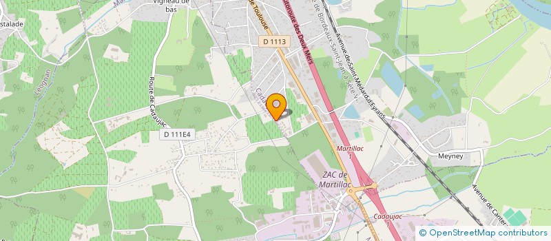 localisation de l'entreprise PLUME DE PAPIER  CADAUJAC