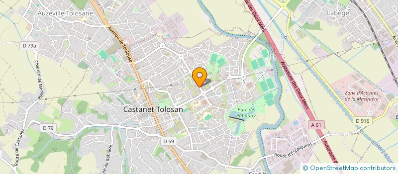 localisation de l'entreprise PLUME ET PAROLE à CASTANET-TOLOSAN