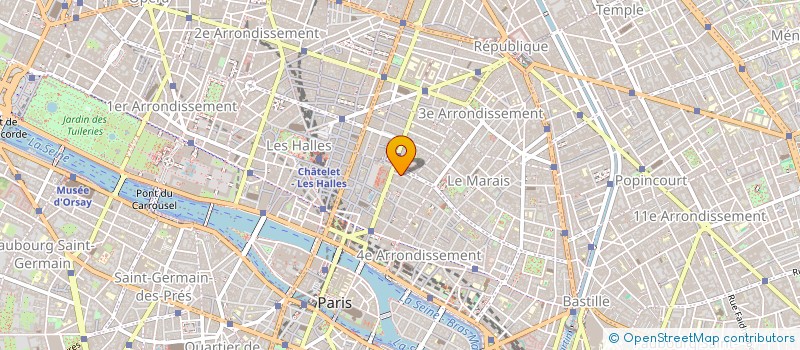 localisation de l'entreprise PLUME EVENT  PARIS