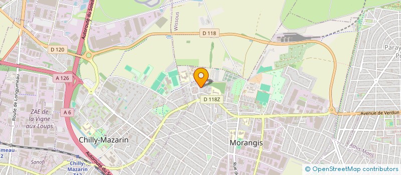 localisation de l'entreprise PLUME FOR EVEN à MORANGIS