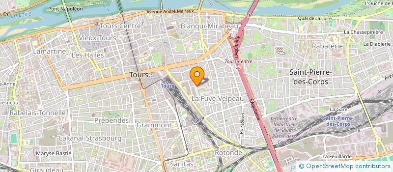 localisation de l'entreprise PLUME INVEST  TOURS