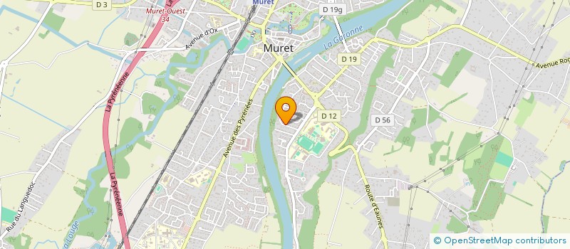 localisation de l'entreprise PLUME & PRIDE à MURET