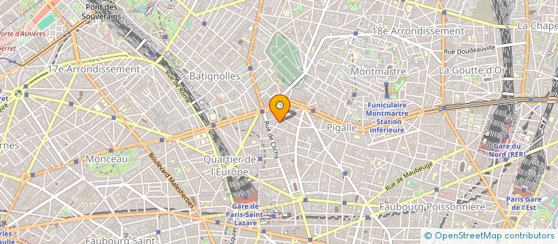 localisation de l'entreprise PLUME ROUGE MEDIA  PARIS