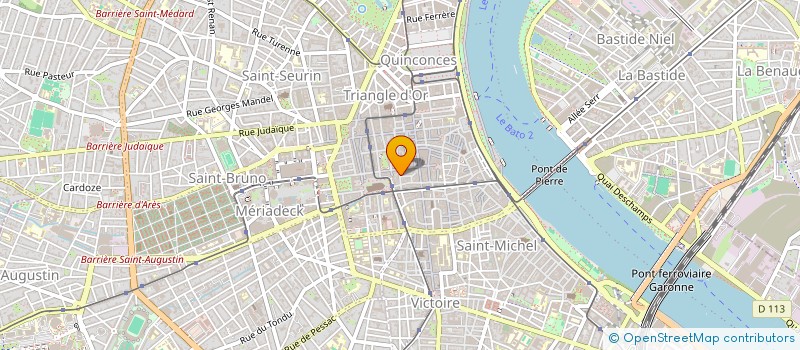 localisation de l'entreprise PLUME SMALL COMPANY  BORDEAUX