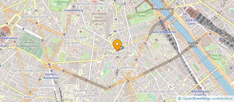 localisation de l'entreprise PLUME THEATRE  PARIS