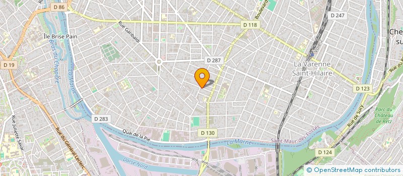 localisation de l'entreprise PLUME VERT à SAINT-MAUR-DES-FOSSES