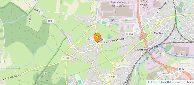 localisation de l'entreprise PLUMERIA, ASSOCIATION DES PARENTS D'ELEVES ET ACTION POUR TOUT LES HABITANTS DU VILLAGE  NEUF-MESNIL