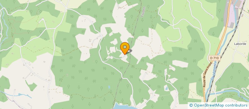 localisation de l'entreprise PLUMES A PART  GAVAUDUN