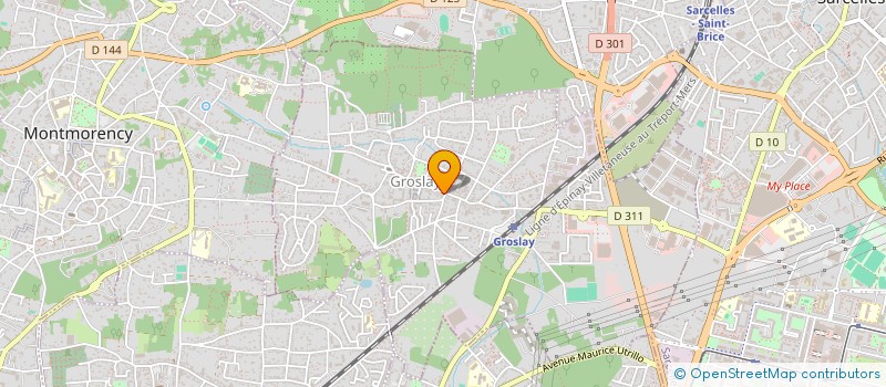 localisation de l'entreprise PLUMES DE BEAUTE à GROSLAY