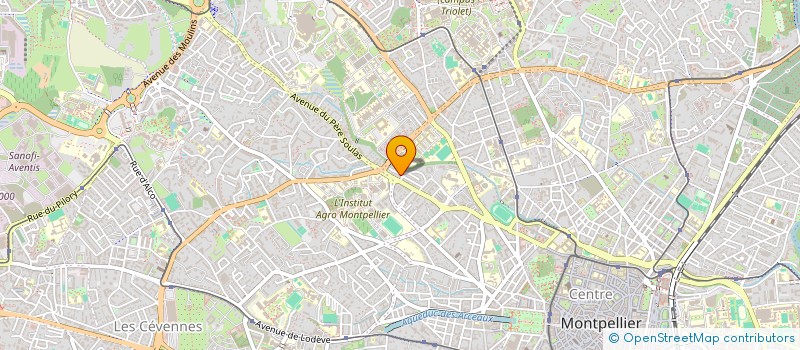 localisation de l'entreprise PLUMES ET RACINES - PLUMAS E RAIZES à MONTPELLIER