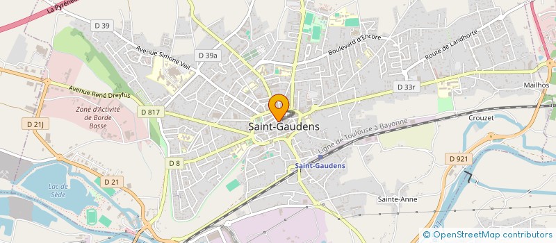 localisation de l'entreprise PLUMETIS à SAINT-GAUDENS