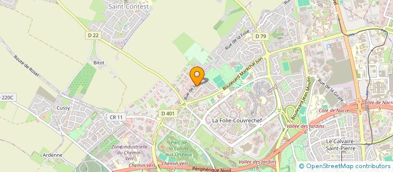localisation de l'entreprise PLUMIMMO141 à CAEN