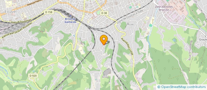 localisation de l'entreprise PLUMO  BRIVE-LA-GAILLARDE