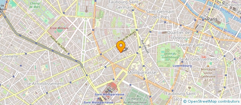 localisation de l'entreprise PLUNET  PARIS