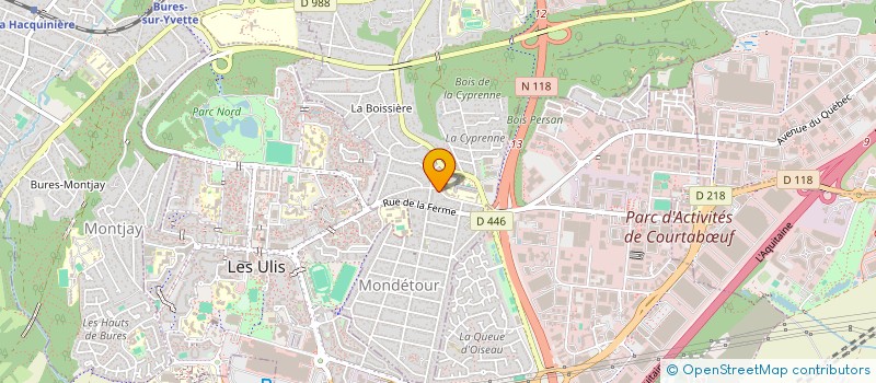 localisation de l'entreprise PLUNUM GROUP à ORSAY