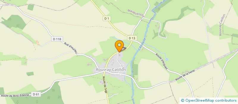 localisation de l'entreprise PLUOT AUTOMATISME  ROUVRAY-CATILLON