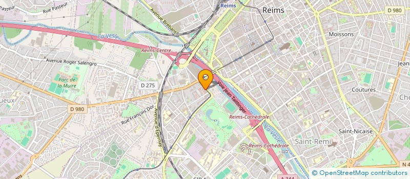 localisation de l'entreprise PLUOT ORTHODONTIE  REIMS