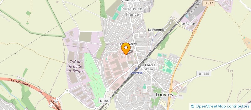 localisation de l'entreprise PLUPY ET SES AMIS  LOUVRES