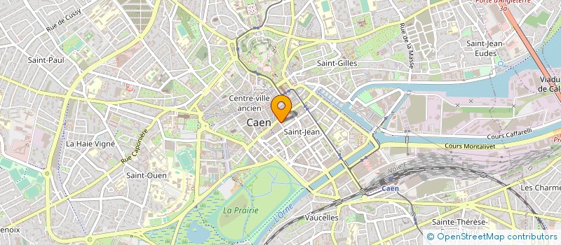 localisation de l'entreprise PLURAL CONSEIL SA à CAEN