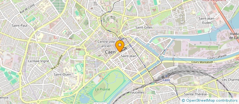 localisation de l'entreprise PLURAL FINANCE à CAEN