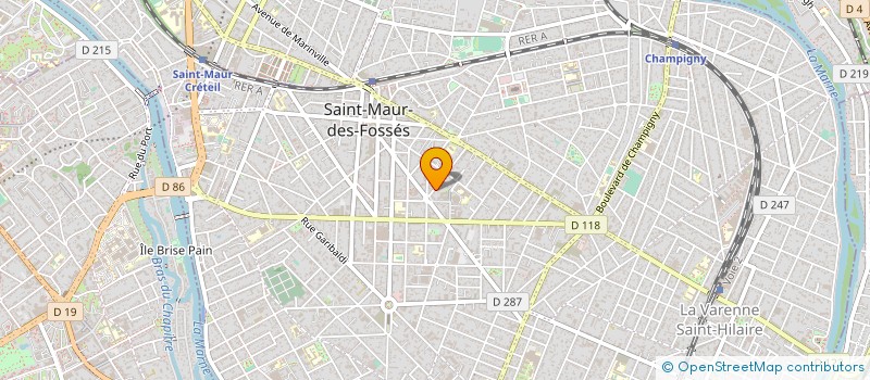 localisation de l'entreprise PLUREL à SAINT-MAUR-DES-FOSSES