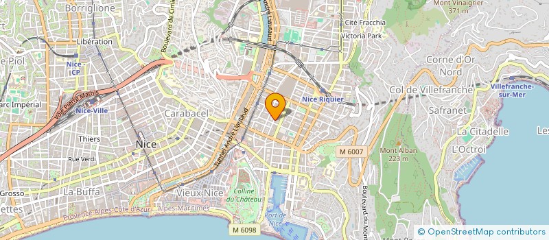 localisation de l'entreprise PLURI C. à NICE