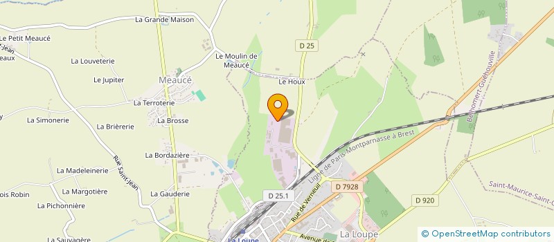 localisation de l'entreprise PLURI'EL à LA LOUPE