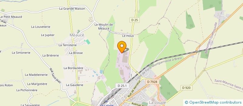 localisation de l'entreprise PLURI'EL RSE à LA LOUPE