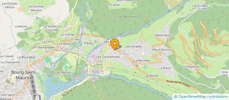 localisation de l'entreprise PLURI SOINS HAUTE-TARENTAISE  SEEZ