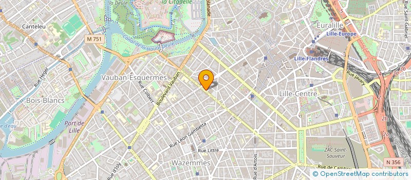 localisation de l'entreprise PLURICA- INVEST  LILLE