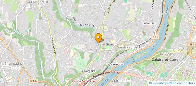 localisation de l'entreprise PLURIDIS CONCEPT à SAINT-CYR-AU-MONT-D'OR