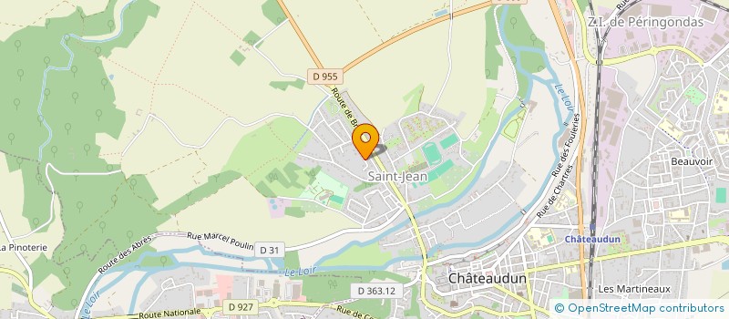 localisation de l'entreprise PLURIDYS à CHATEAUDUN