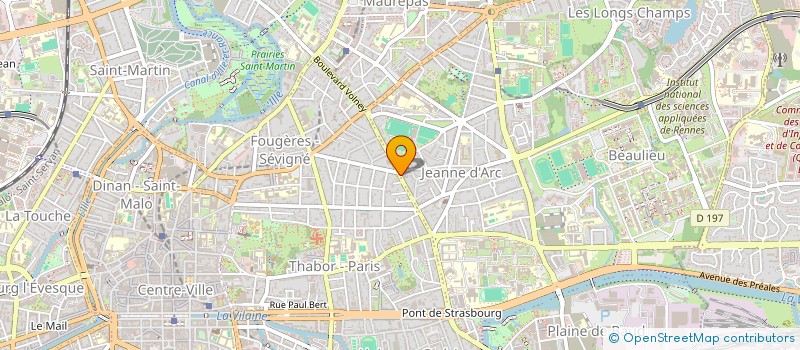 localisation de l'entreprise PLURIEL à RENNES