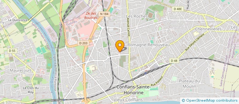 localisation de l'entreprise PLURIEL à CONFLANS-SAINTE-HONORINE